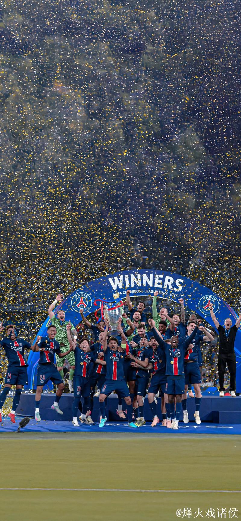 巴黎创纪录，三线均有进球成欧冠唯一队伍